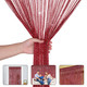 String Curtain Panel - Burgundy